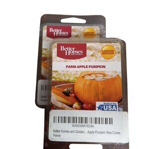 Better Homes & Gardens Farm Apple Pumpkin LE Scented Wax Cubes 2.5 Oz NEW